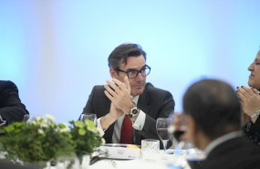ep el secretario general del tesoro y financiacion internacional carlos san basilio en el almuerzo