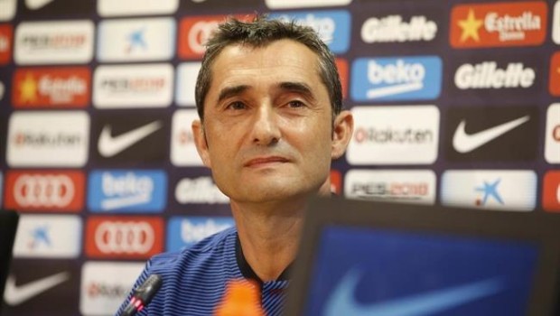 ep ernesto valverde barcelona en ruedaprensa