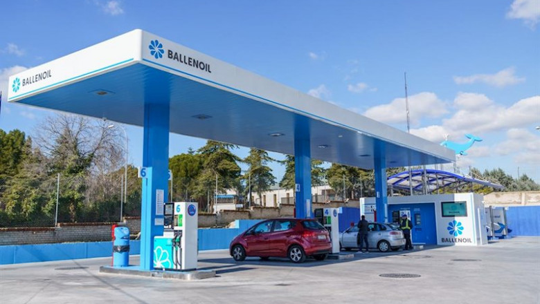 ep estacion de servicio gasolinera de ballenoil