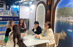 ep imagen de una de las reuniones durante la feria seatrade cruise global 2026