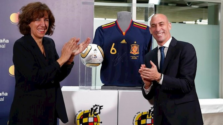 ep irene lozano y luis rubiales suscriben un convenio de colaboracion para potenciar la reputacion