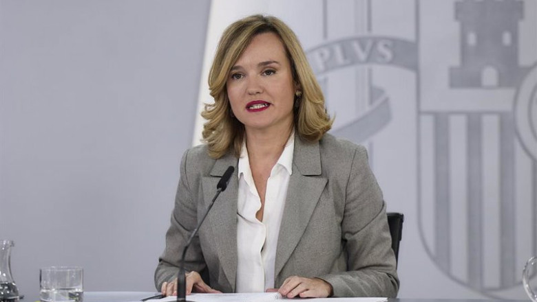 ep la ministra de educacion formacion profesional y deportes pilar alegria
