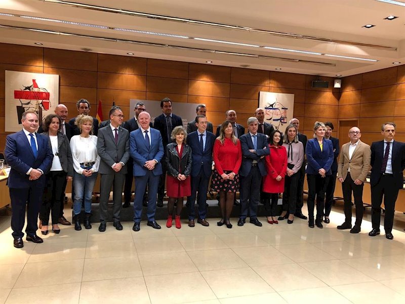 ep la ministra de sanidad maria luisa carcedo presiden la conferencia sectorial de consumo