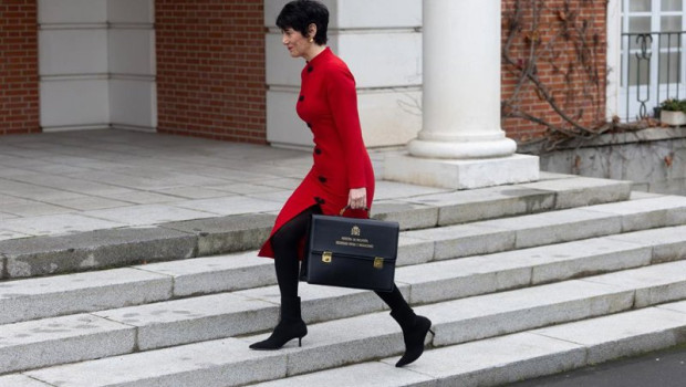 ep la ministra de seguridad social inclusion y migraciones y nueva portavoz del gobierno elma saiz a