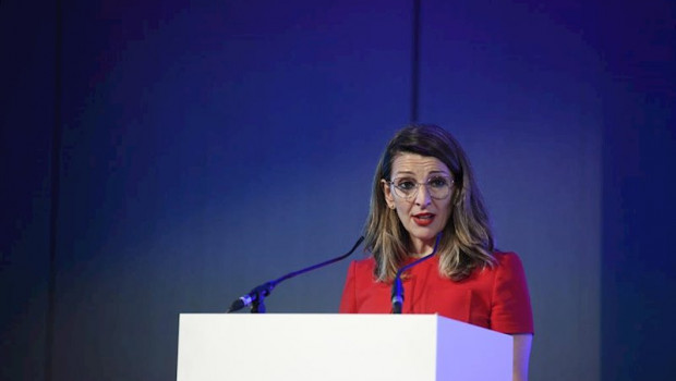 ep la ministra de trabajo y economia laboral yolanda diaz el pasado 5 de marzo