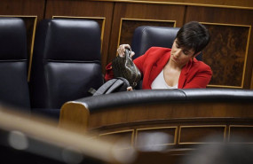 ep la ministra de vivienda isabel rodriguez durante una sesion plenaria en el congreso de los