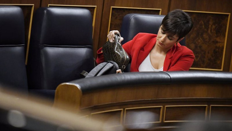 ep la ministra de vivienda isabel rodriguez durante una sesion plenaria en el congreso de los