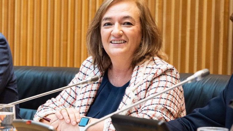 La presidenta de la AIReF, Cristina Herrero | CONGRESO ep la presidenta de la airef cristina herrero en una comparecencia ante la comision de hacienda del