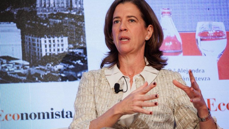 ep la presidenta de la asociacion espanola de banca aeb alejandra kindelan oteyza interviene durante ep la presidenta de la asociacion espanola de banca aeb alejandra kindelan oteyza interviene durante