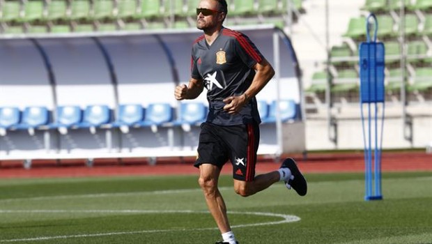 ep luis enrique entrenandola seleccion