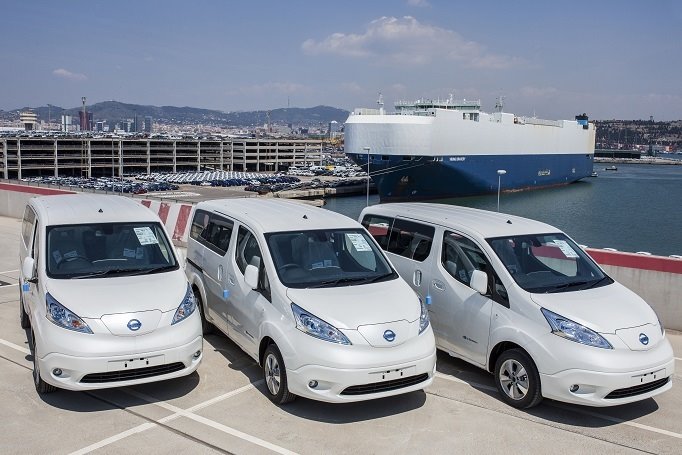 ep nissan distribution service en el puerto de barcelona e-nv200 ep nissan distribution service en el puerto de barcelona e-nv200
