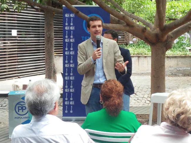 ep pablo casadoun encuentromilitantessimpatizantestenerife