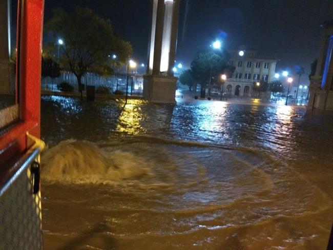 Paseo de los Curas lluvia inundaciones granizo | CEDIDA ep paseolos curas lluvia inundaciones granizo