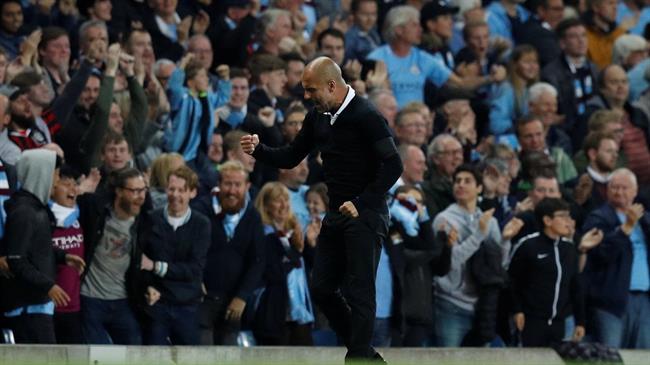 ep pep guardiola celebragolmanchester city