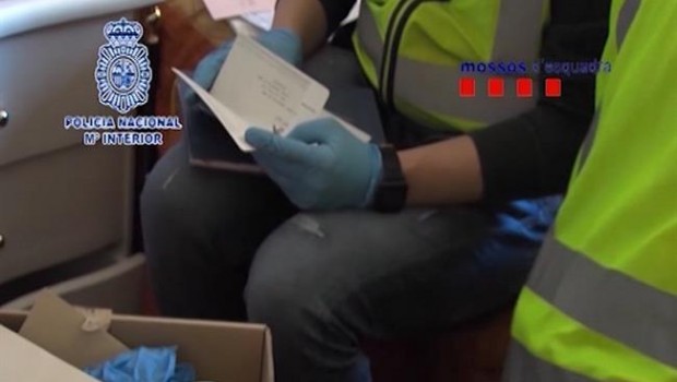 ep policia nacionalmossos d escuadrauna operacionla falsificacion
