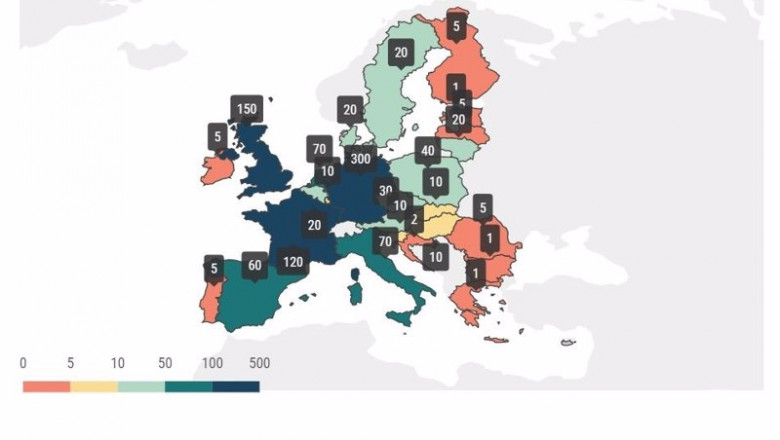 Puntos de repostaje de hidrógeno para camiones en 2030. | ACEA ep puntos de repostaje de hidrogeno para camiones en 2030