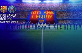 ep tifo barcelona paris saint-germain psg champions