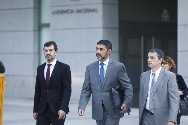 Trapero acude a declarar a la Audiencia Nacional | EUROPA PRESS ep trapero acudedeclararla audiencia nacional 20171016160903