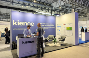 esmo 2024 kience booth 