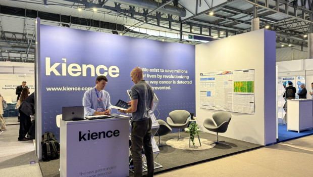 esmo 2024 kience booth 