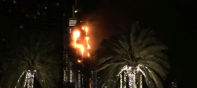 dubai incendio