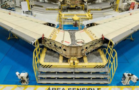 ep airbus completa la produccion del primer estabilizador horizontal del a350f en espana