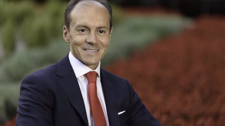 Archivo - Economía.- Aboukhair (Santander) dice que los fondos europeos aumentarán la competitividad de pymes si se orientan bien | BANCO SANTANDER - Archivo ep archivo - economia- aboukhair santander dice que los fondos europeos aumentaran la competitividad