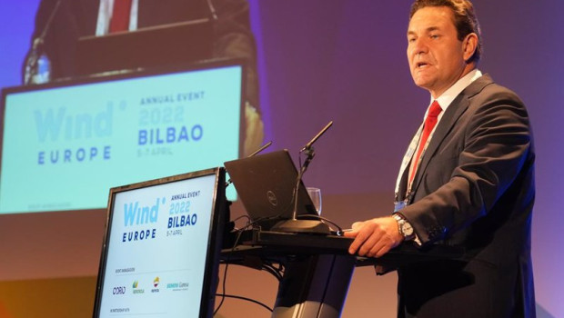 ep archivo   el presidente de la asociacion empresarial eolica aee juan diego diaz interviene en
