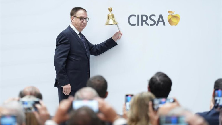 ep archivo   el presidente ejecutivo de cirsa joaquim agut realiza el toque de campana por la salida