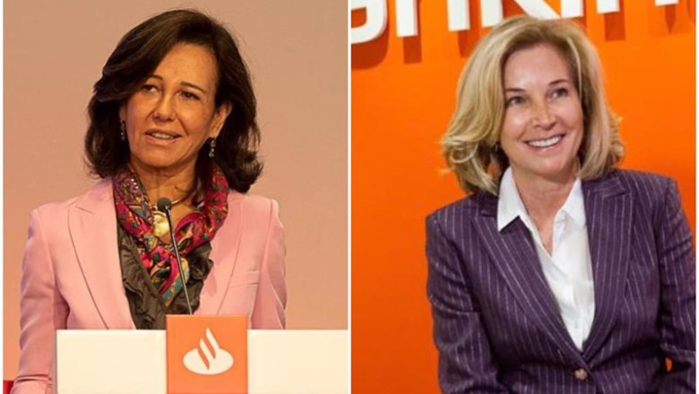 ep archivo la presidenta de banco santander ana botin y la consejera delegada de bankinter maria ep archivo la presidenta de banco santander ana botin y la consejera delegada de bankinter maria