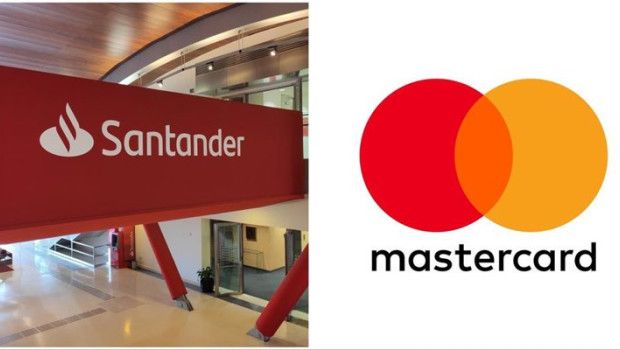 ep archivo   logos de banco santander y mastercard