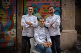 ep archivo   los chefs del restaurante disfrutar eduard xatruch d oriol castro i y mateu casanas