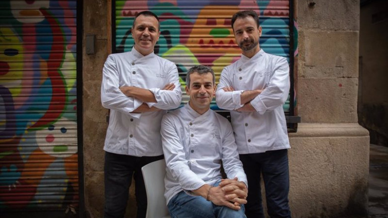 ep archivo los chefs del restaurante disfrutar eduard xatruch d oriol castro i y mateu casanas ep archivo los chefs del restaurante disfrutar eduard xatruch d oriol castro i y mateu casanas