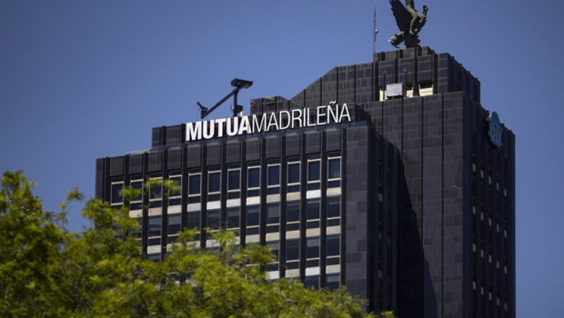 ep archivo   sede de la aseguradora mutua madrilena a 17 de mayo de 2021 en madrid espana