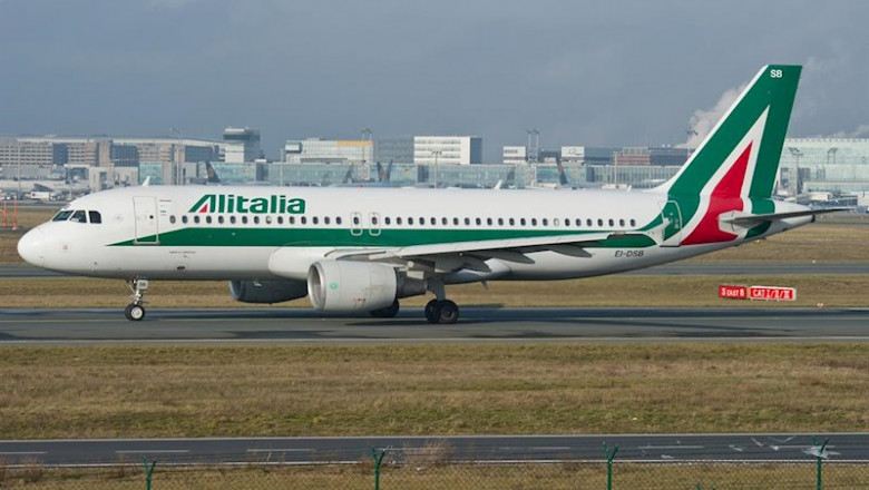 Avión Alitalia. | Christoph Schmidt/dpa - Archivo ep avion alitalia