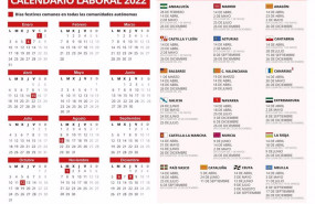 ep calendario laboral de 2022