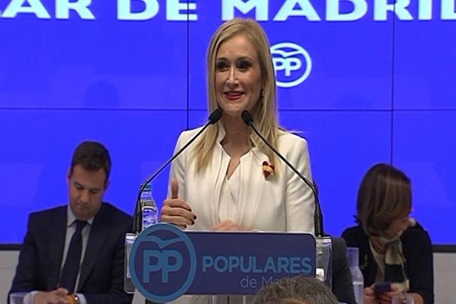 Cifuentes: "Sentimos la patria en nuestra alma" | EUROPAPRESS ep cifuentes sentimospatrianuestra alma