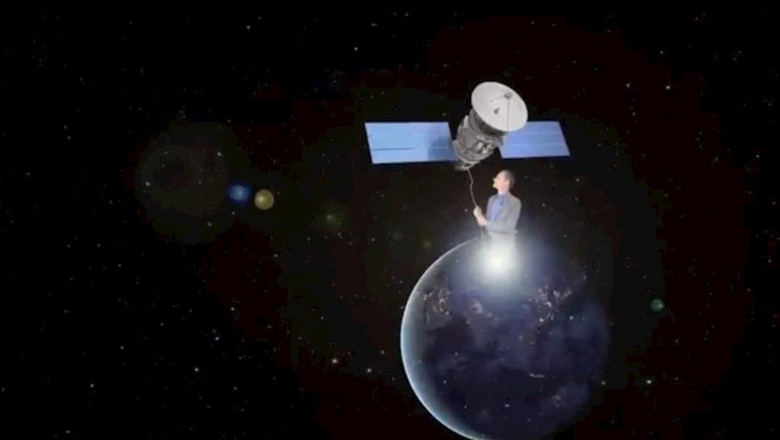 El ministro de Ciencia, Duque, explica por qué no se puede mover un satélite con una cuerda | TWITTER PEDRO DUQUE ep el ministro de ciencia duque explica por que no se puede mover un satelite con una cuerda