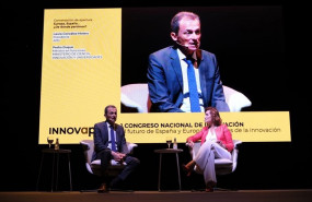 ep el ministro de ciencia innovacion y universidades en funciones pedro duque en la inauguracion del