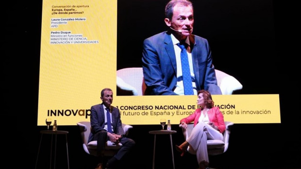 ep el ministro de ciencia innovacion y universidades en funciones pedro duque en la inauguracion del