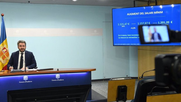 ep el ministro portavoz y de finanzas eric jover