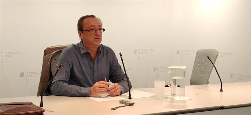El portavoz del comité de alerta por coronavirus en Baleares, Francesc Albertí. | CAIB ep el portavoz del comite de alerta por coronavirus en baleares francesc alberti