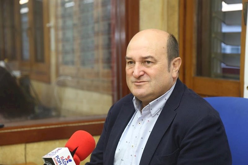 ep el presidente del ebb del pnv andoni ortuzar en radio popular