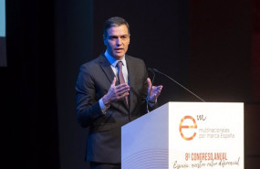 ep el presidente del gobierno pedro sanchez interviene en el congreso anual de multinacionales por