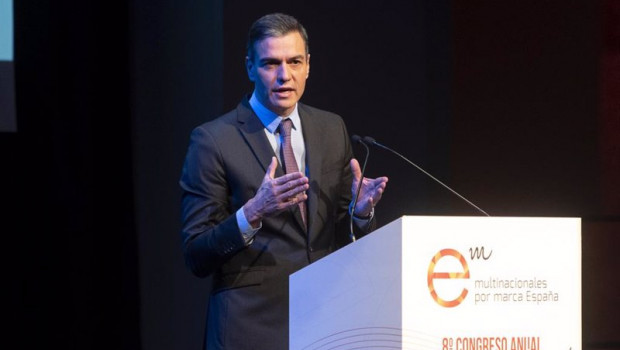 ep el presidente del gobierno pedro sanchez interviene en el congreso anual de multinacionales por
