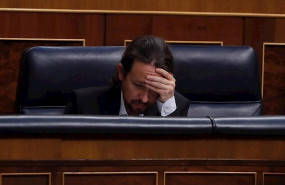 ep el vicepresidente del gobierno pablo iglesias durante el pleno del congreso del miercoles