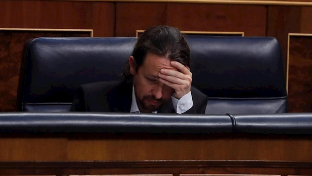 ep el vicepresidente del gobierno pablo iglesias durante el pleno del congreso del miercoles