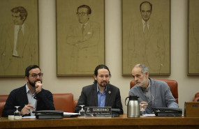 ep el vicepresidente segundo del gobierno pablo iglesias comparece en el congreso