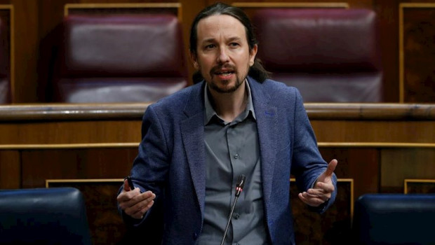 ep el vicepresidente segundo del gobierno pablo iglesias interviene durante el pleno del congreso de