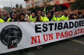 ep estibadores manifestandosesevilla ep estibadores manifestandosesevilla